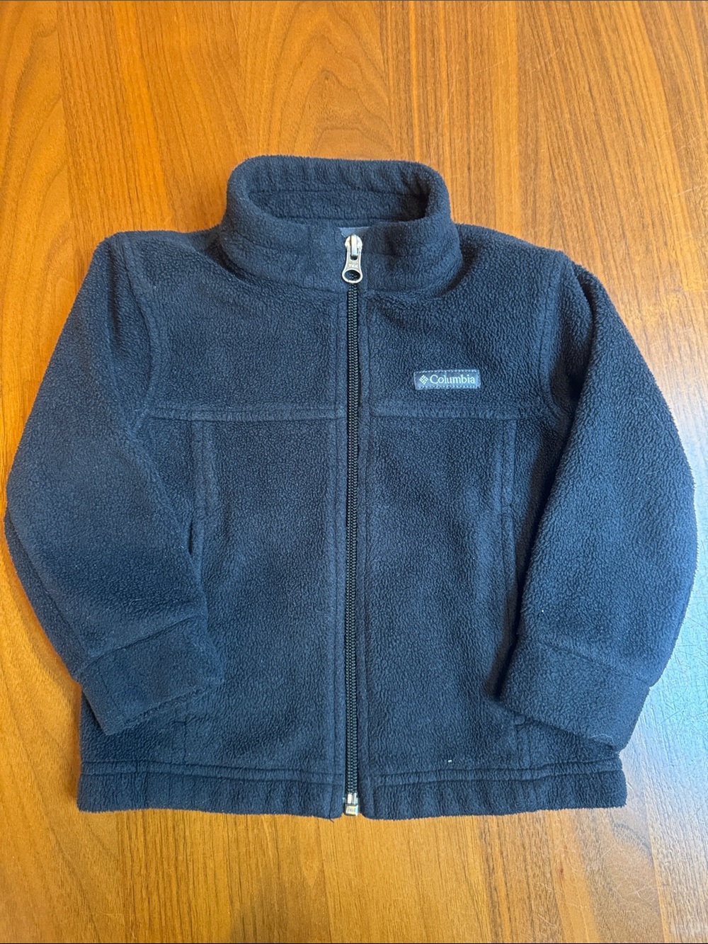 Columbia Kids Black Full-Zip  Fleece Jacket